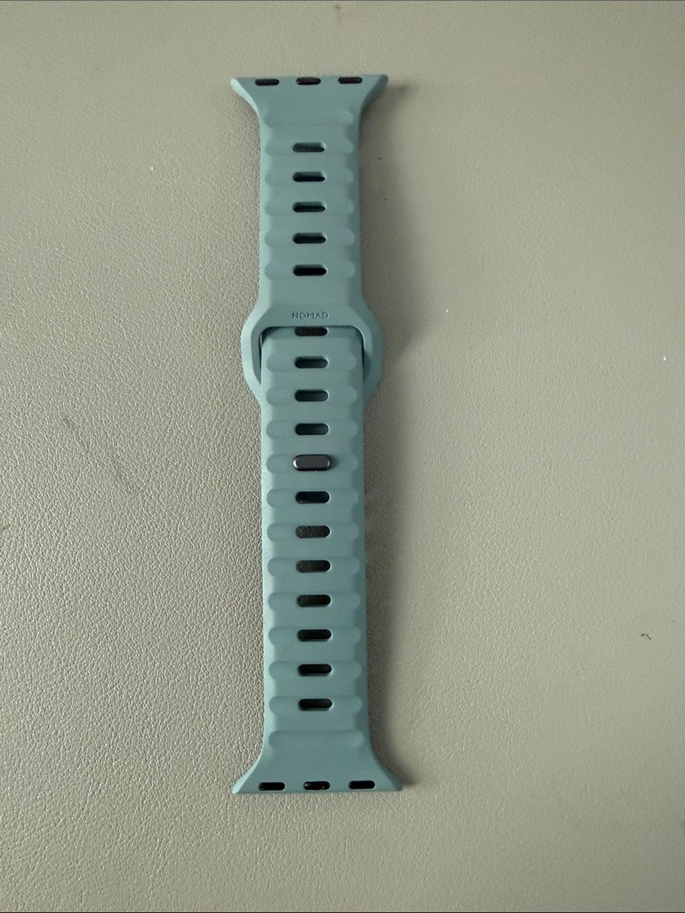Nomad sport Silicone 44/45/49mm Apple Watch Band - Marine Blue